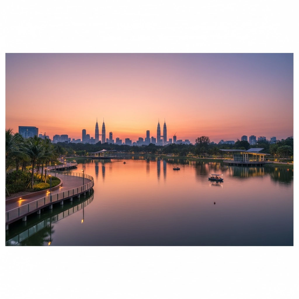 Taman Tasik Titiwangsa Lakefront