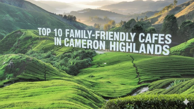Top 10 Family- Friendly Cafes in Cameron Highlands