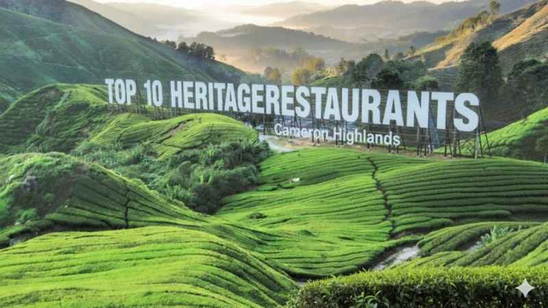 Top 10 Heritage Restaurants Cameron Highlands