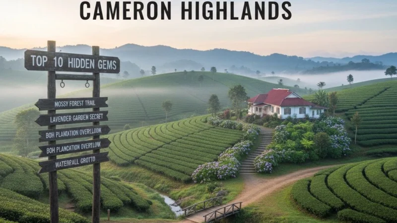 Top 10 Hidden Gems in Cameron Highlands