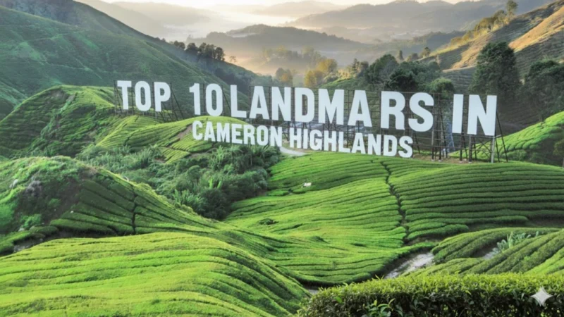 Top 10 Landmarks in Cameron Highlands