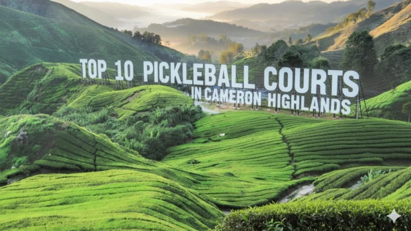Top 10 Pickleball Courts in Cameron Highlands