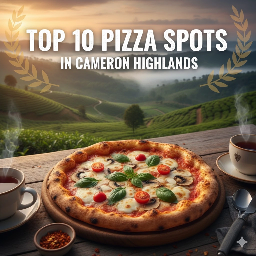 Top 10 Pizza Spots in Cameron Highlands