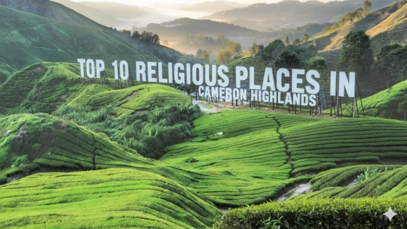 Top 10 Religious Places in Cameron Highlands