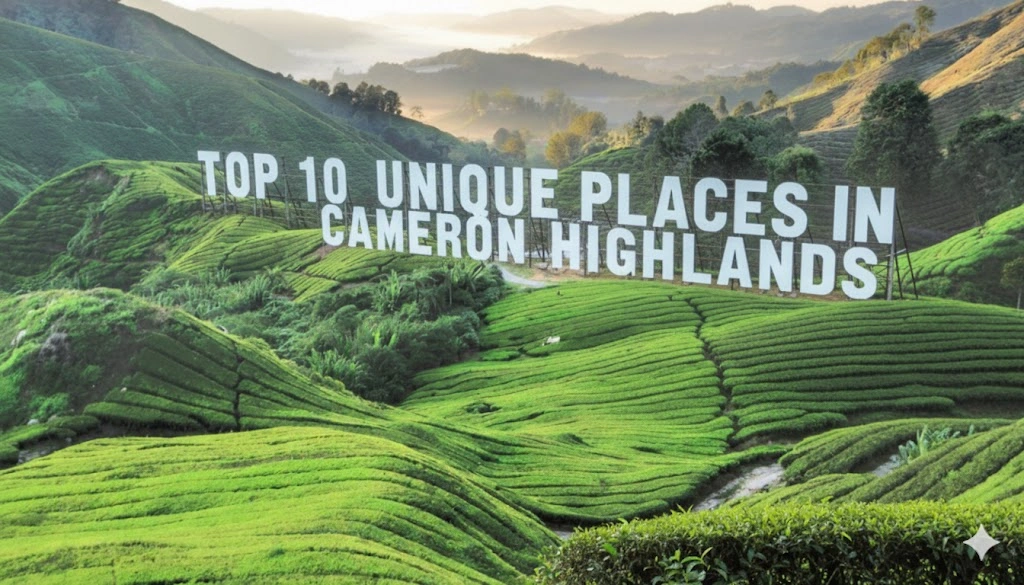 Top 10 Unique Places in Cameron Highlands