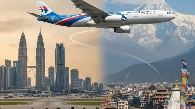 Tourism and Workforce Mobility - KL–Kathmandu Route Overview