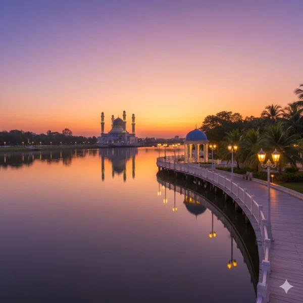 Muar Riverfront Tanjung Emas Waterfront Park
