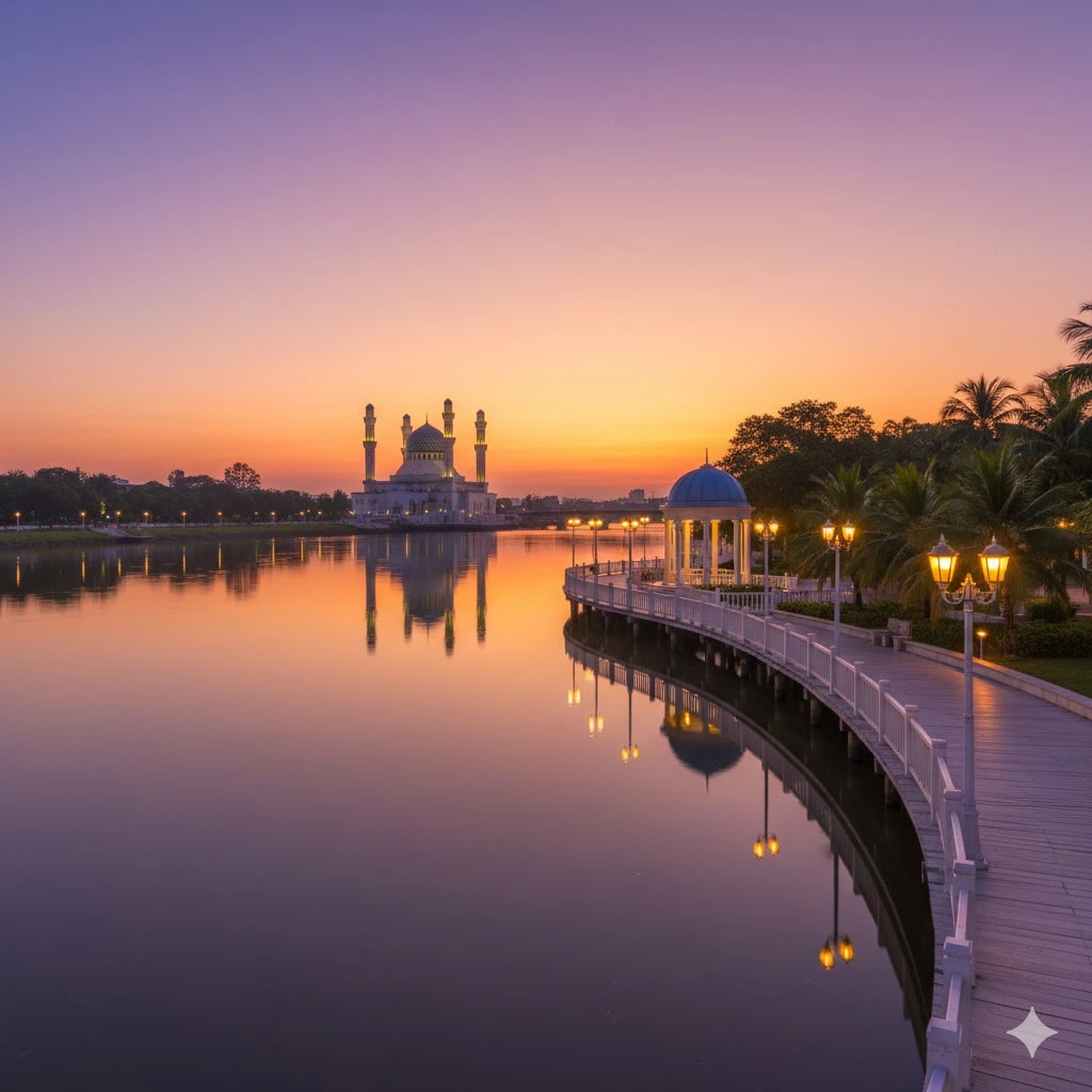 Muar Riverfront Tanjung Emas Waterfront Park