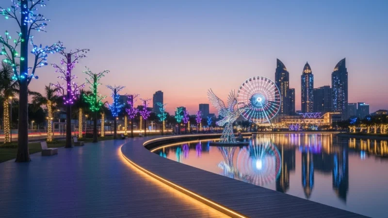 i-City & Shah Alam Lakeside Promenade