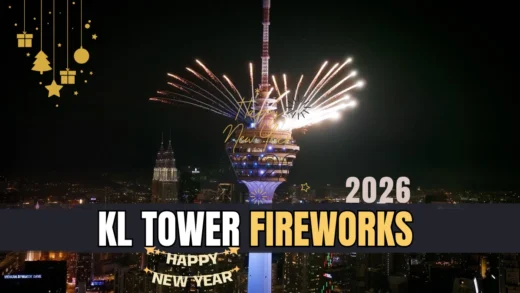 KL Tower NYE 26 Fireworks