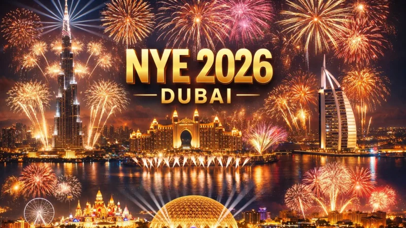 NYE 2026 Fireworks in Dubai