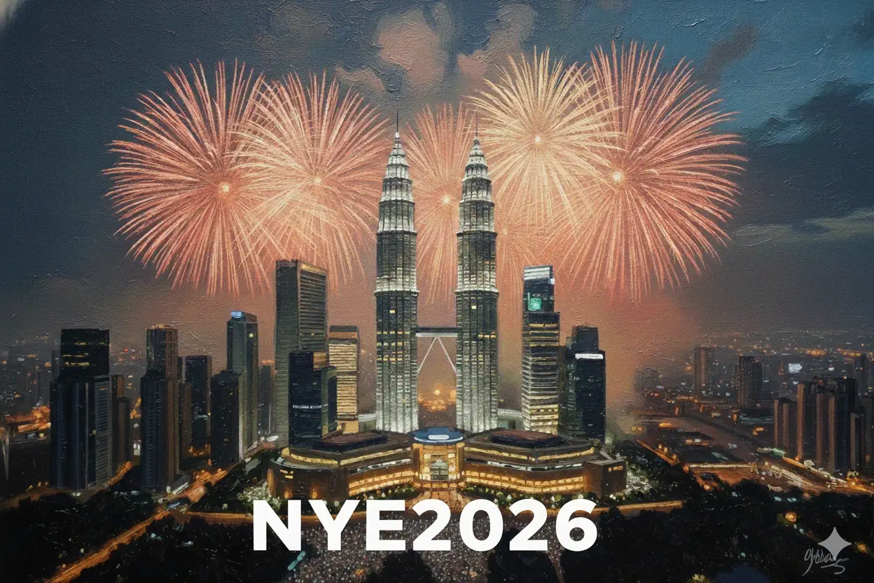 NYE 2026 Fireworks in Malaysia
