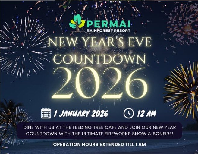 NYE 2026 Permai Rain Forest Resort Kuching