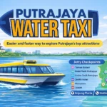Putrajaya Water Taxi ticket prices start from RM2.00. View full fare table, jetty routes, schedules, and daily pass prices for adults and children.