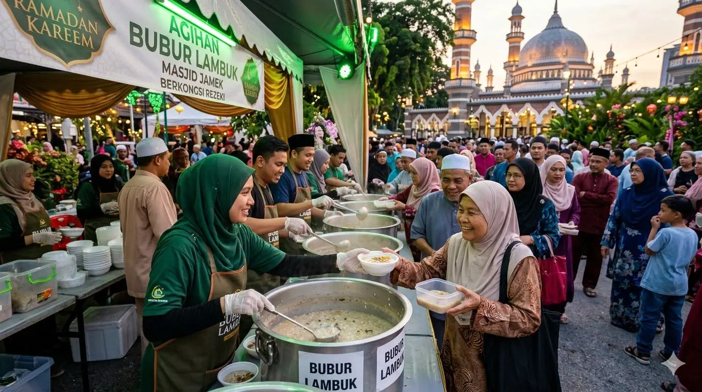 Famous Bubur Lambuk Distribution in Malaysia- A Must-Try Ramadan Tradition