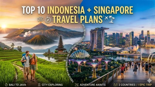 Top 10 Indonesia + Singapore Travel Plans