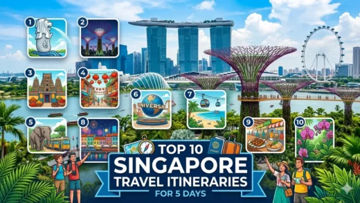 Top 10 Singapore Travel Itineraries for 5 Days