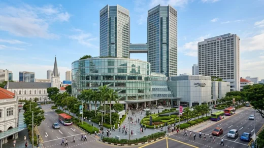 Raffles City Singapore-Central Elegance and Convenience