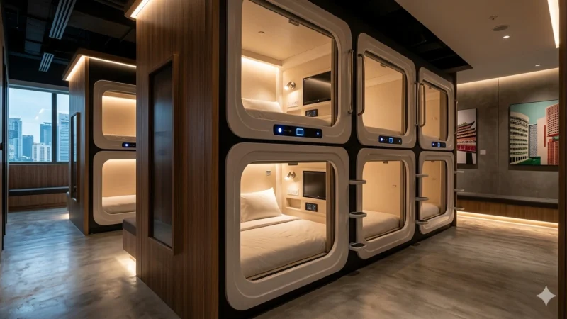 Top Capsule Hotels in Singapore for Solo Travelers