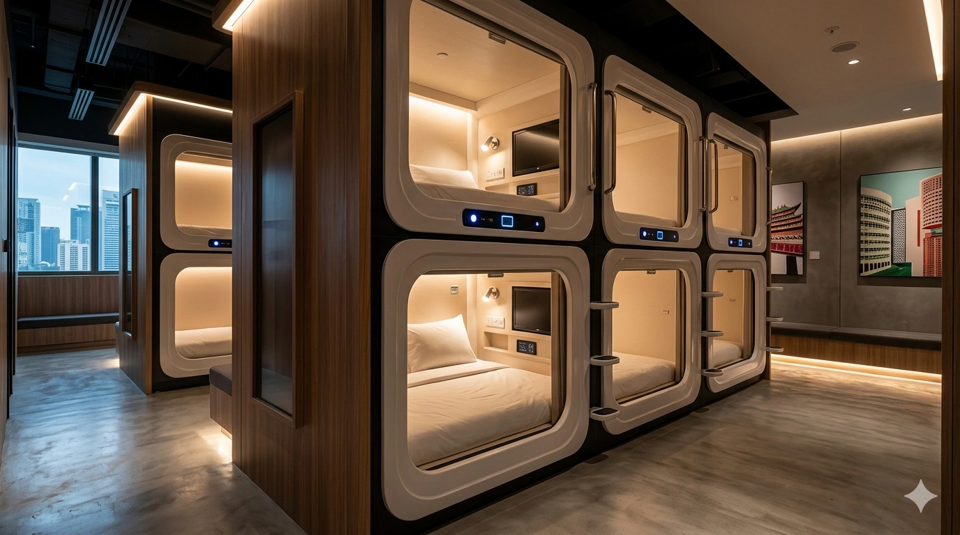 Top Capsule Hotels in Singapore for Solo Travelers