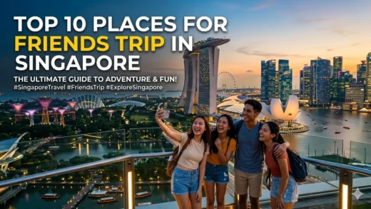Top 10 Places for Friends Trip in Singapore