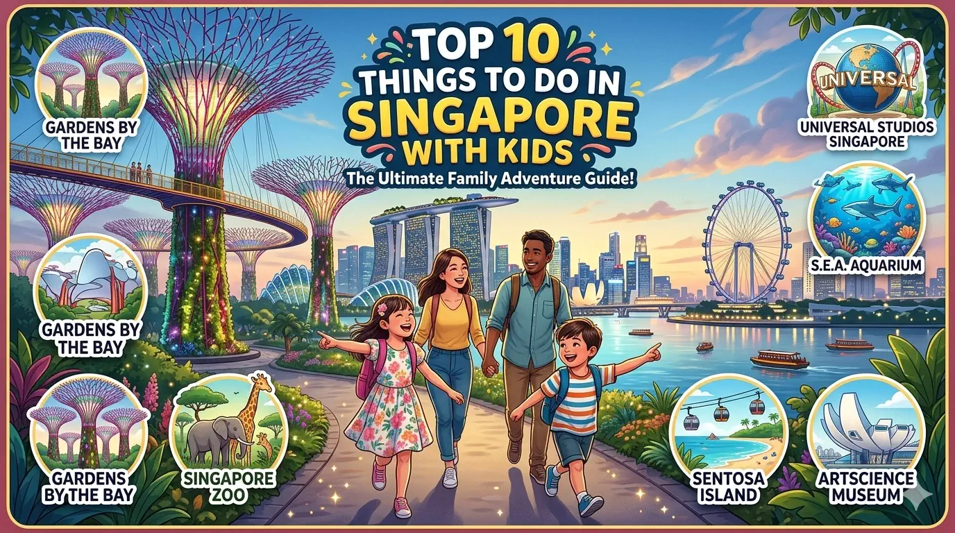 Top 10 Things to Do in Singapore with Kids