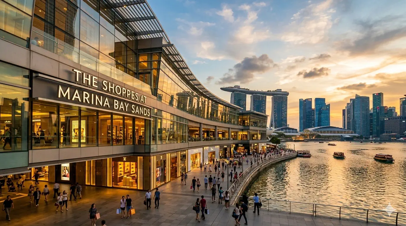 The Shoppes at Marina Bay Sands-Luxury and Lifestyle