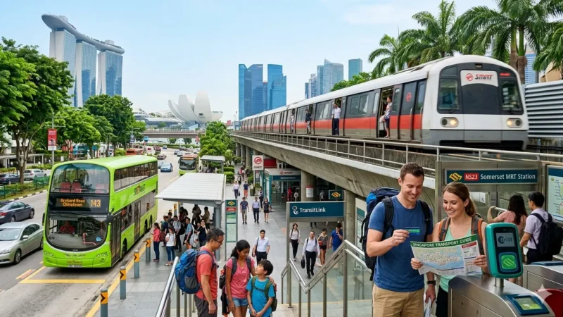 Public Transportation in Singapore for Tourists