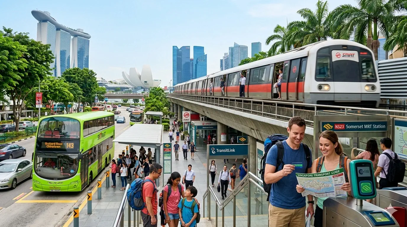 Public Transportation in Singapore for Tourists
