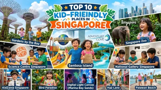 Top 10 Kid-Friendly Places in Singapore