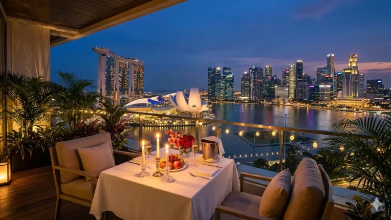 Romantic Hotels in Singapore for Honeymoon Couples