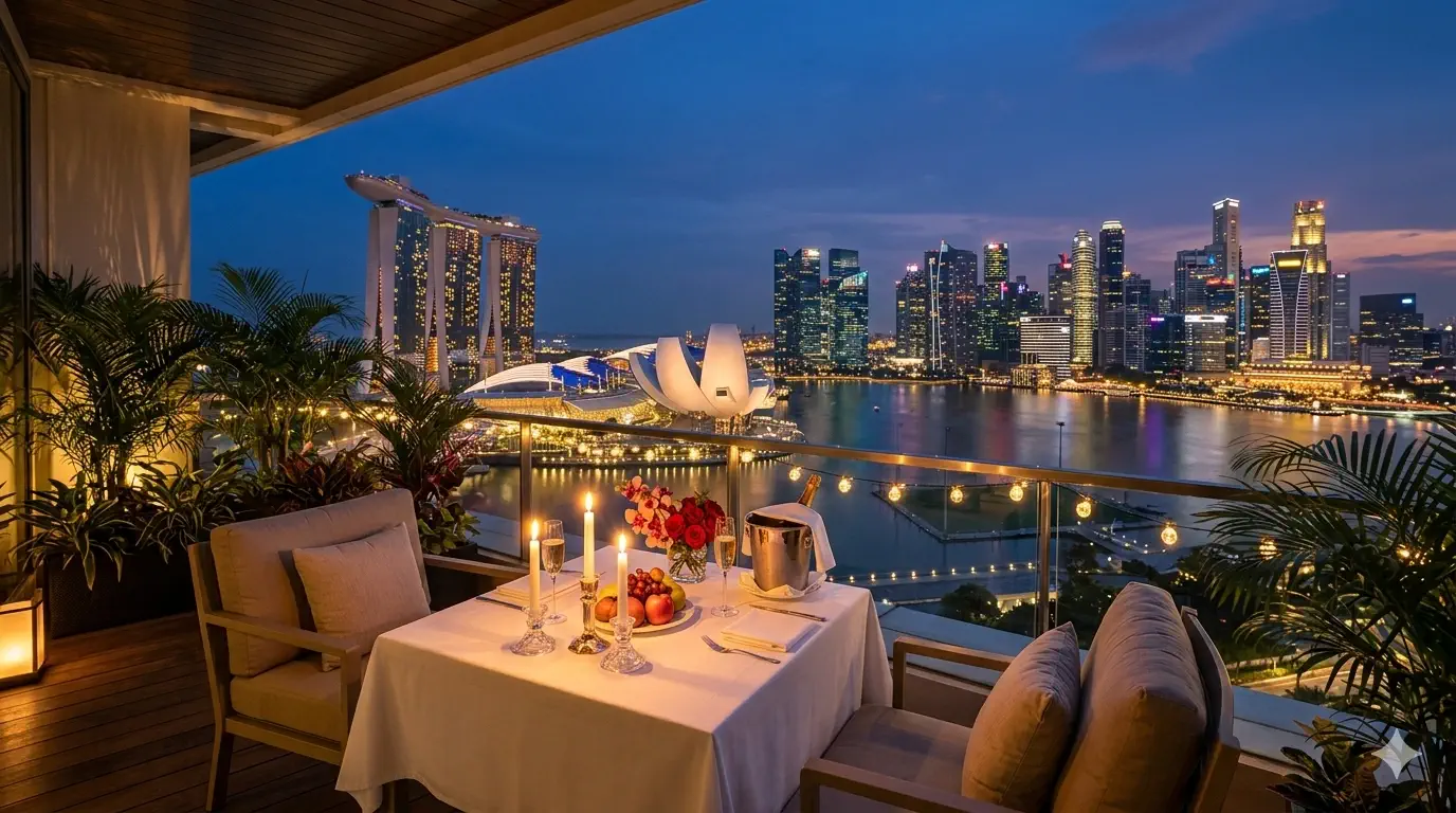 Romantic Hotels in Singapore for Honeymoon Couples