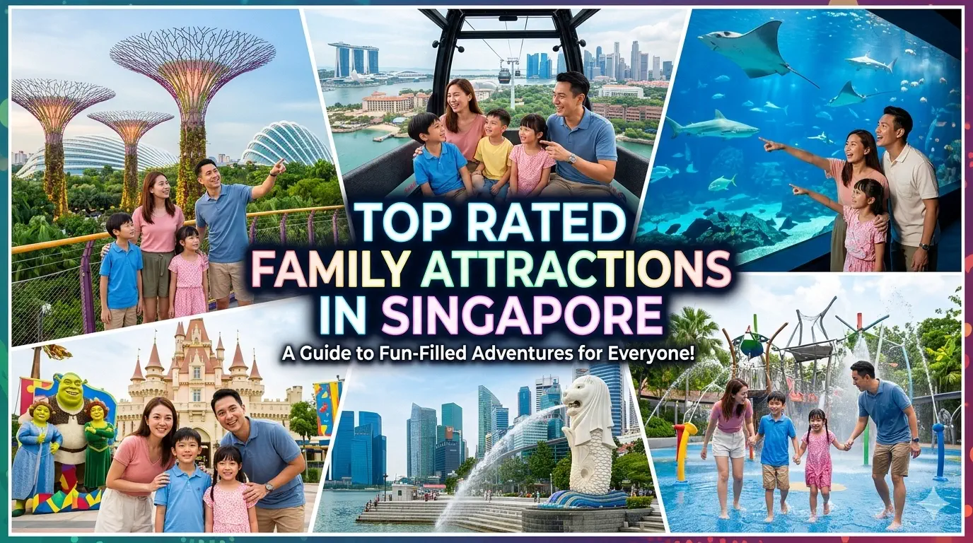Top Rated Family Attractions in Singapore