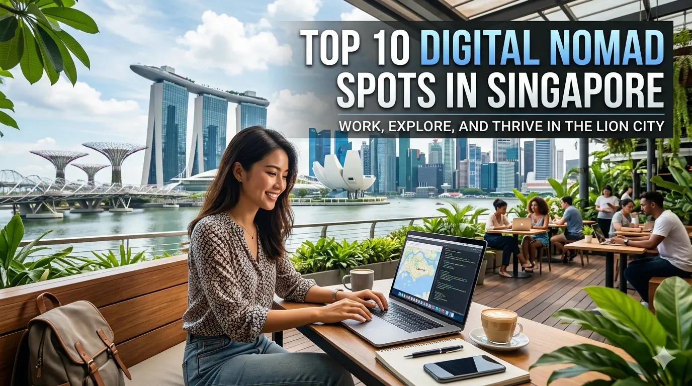 Top 10 Digital Nomad Spots in Singapore