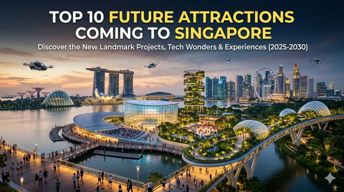 Top 10 Future Attractions Coming to Singapore