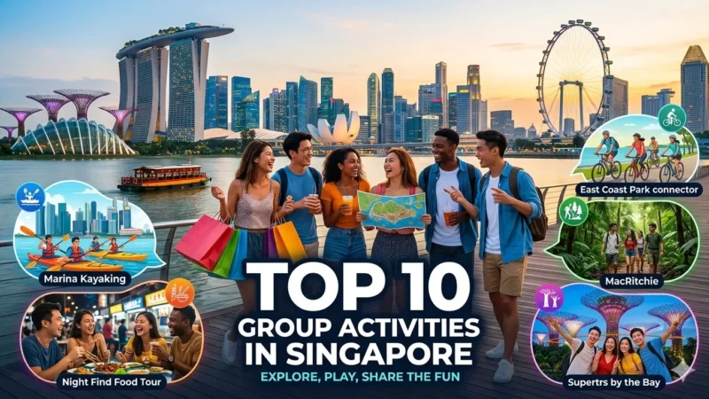 Top 10 Group Activities in Singapore