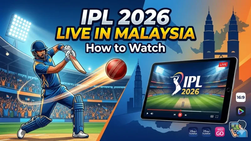 How to Watch IPL 2026 Live in Malaysia