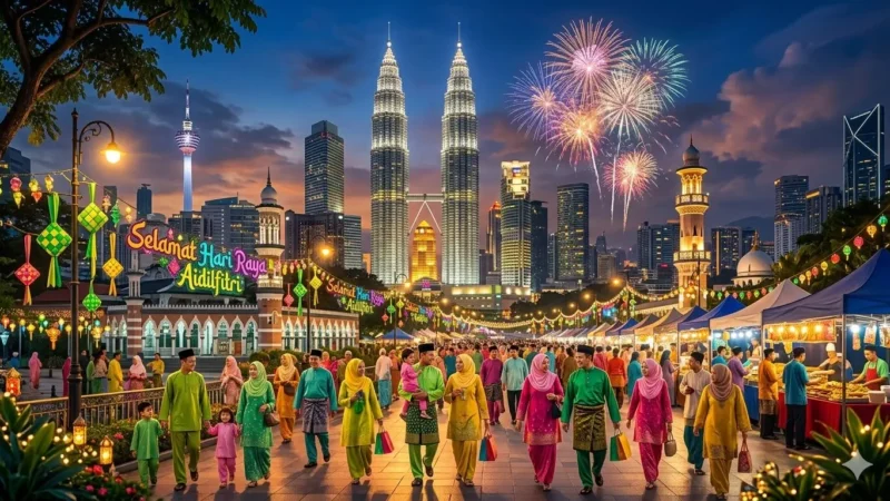 Hari Raya Aidilfitri 2026 in Malaysia – Public Holiday, Traditions, and Celebrations