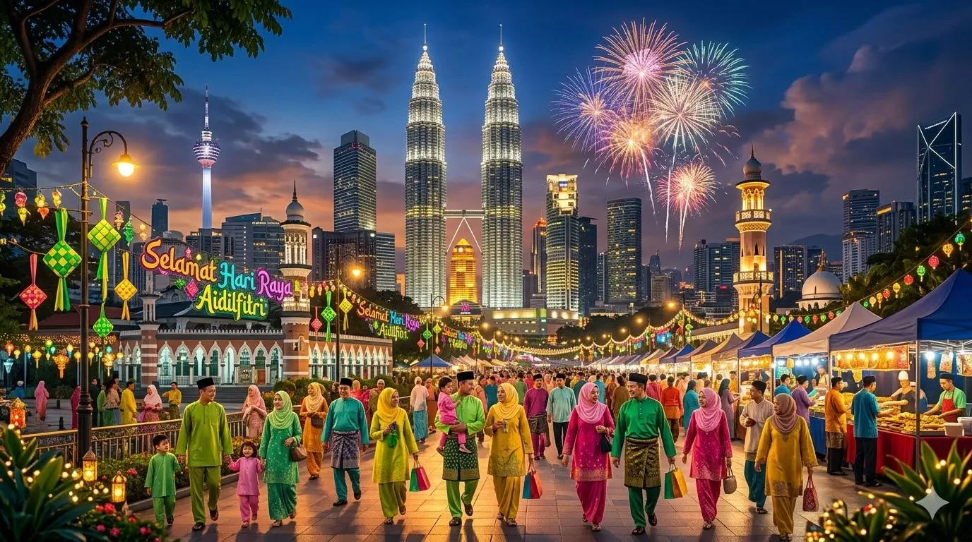 Hari Raya Aidilfitri 2026 in Malaysia – Public Holiday, Traditions, and Celebrations