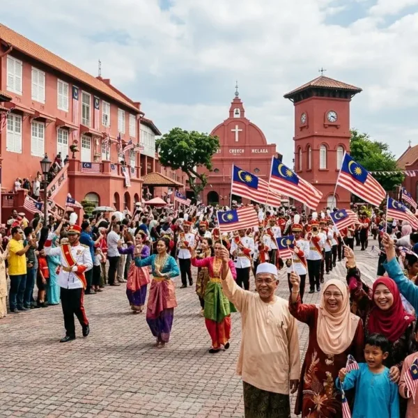 Independence Declaration Day in Melaka (20 February)