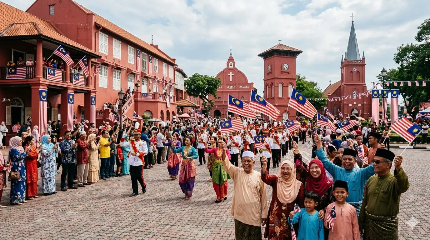 Independence Declaration Day in Melaka (20 February)