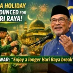 Malaysia Announces Extra Public Holiday for Hari Raya 2026