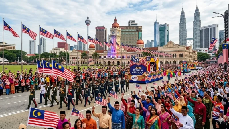 Merdeka Day (Hari Kebangsaan) in Malaysia