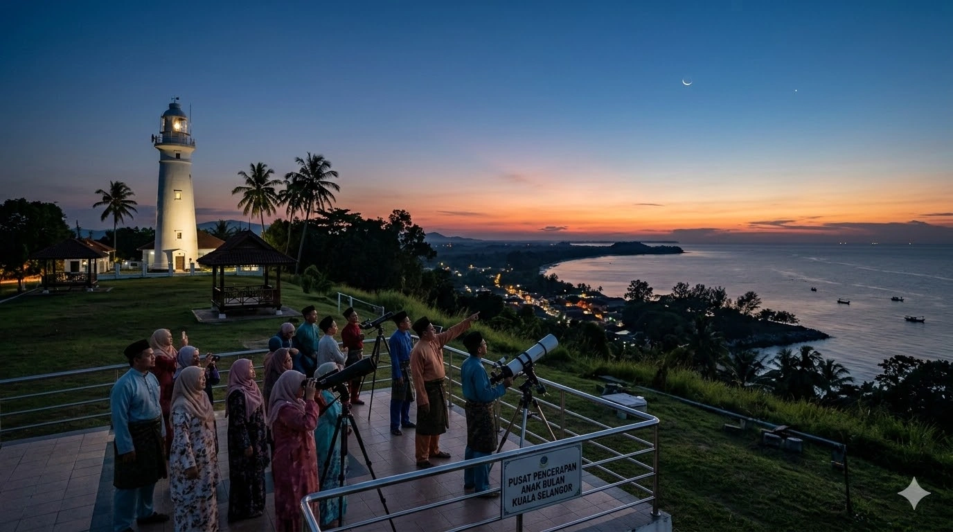 Ramadan & Eid Moon-Sighting Locations in Malaysia