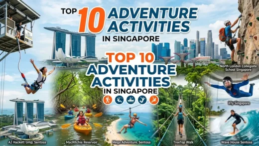 Top 10 Adventure Activities in Singapore