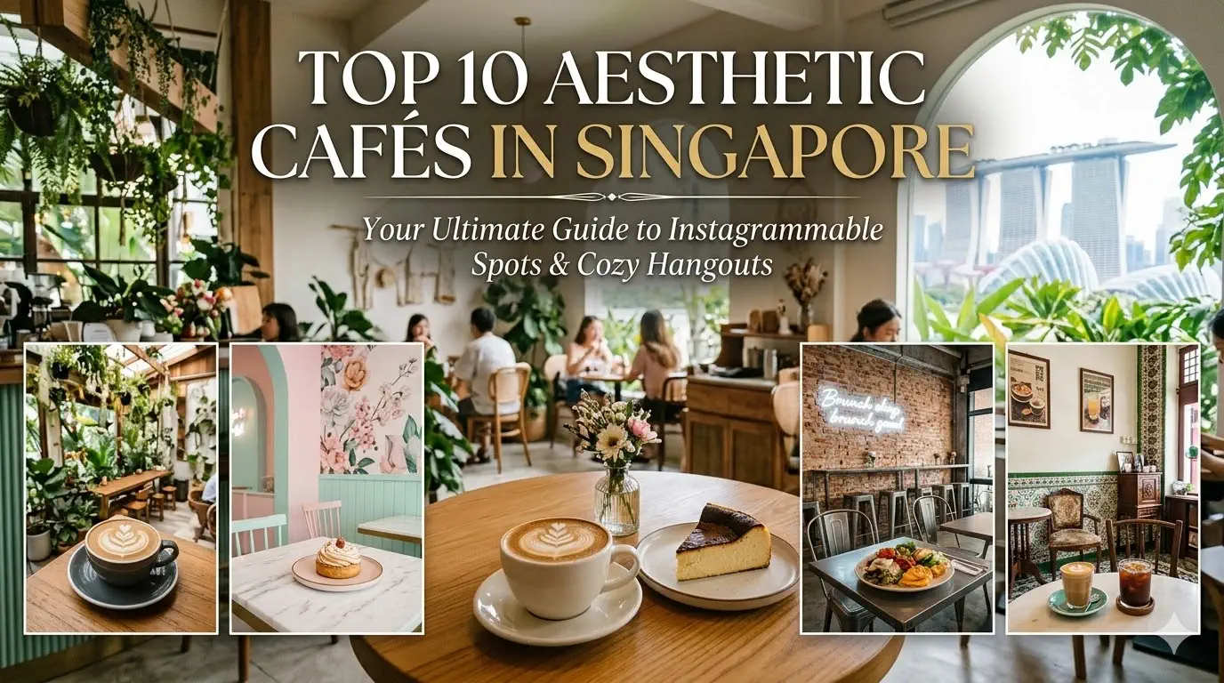 Top 10 Aesthetic Cafés in Singapore