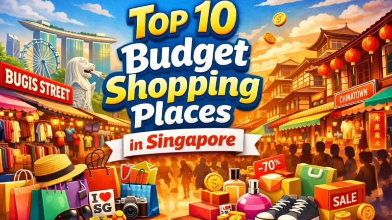 Top 10 Budget Shopping Places in Singapore
