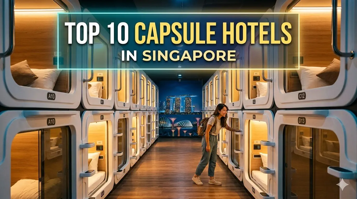Top 10 Capsule Hotels in Singapore