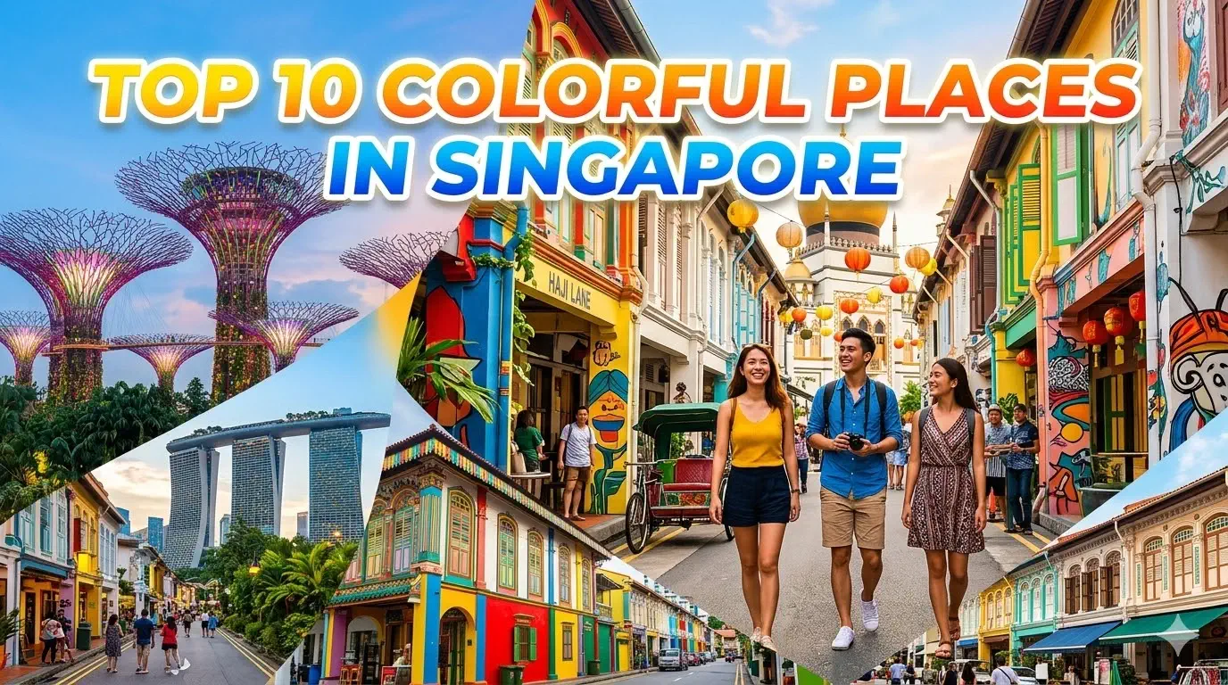 Top 10 Colorful Places in Singapore