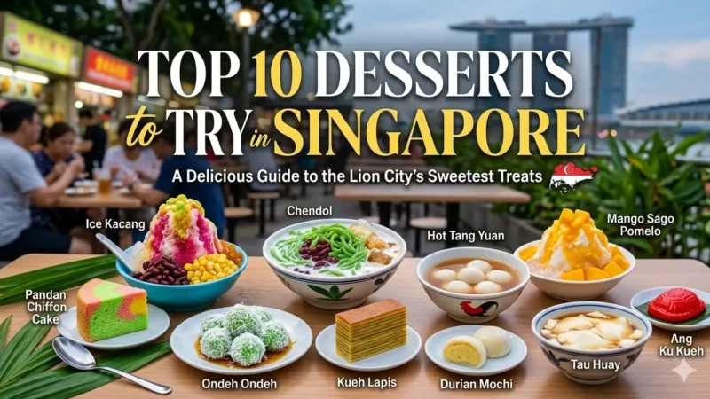 Top 10 Desserts to Try in Singapore